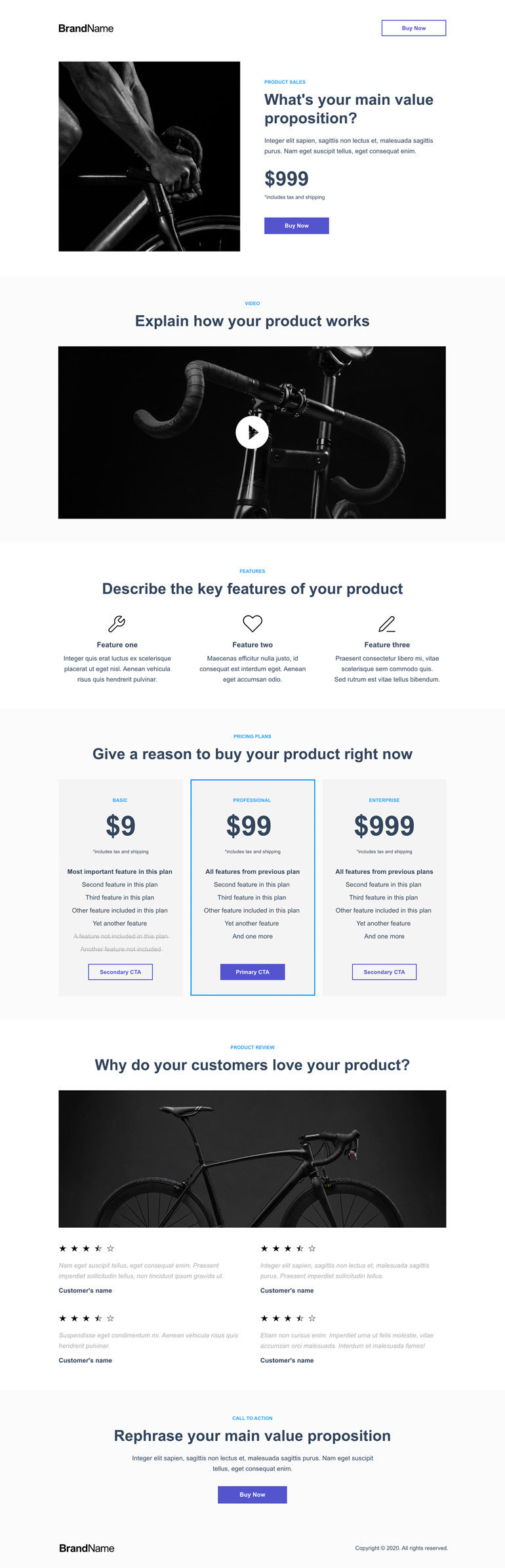 Product Sales Landing Page 4