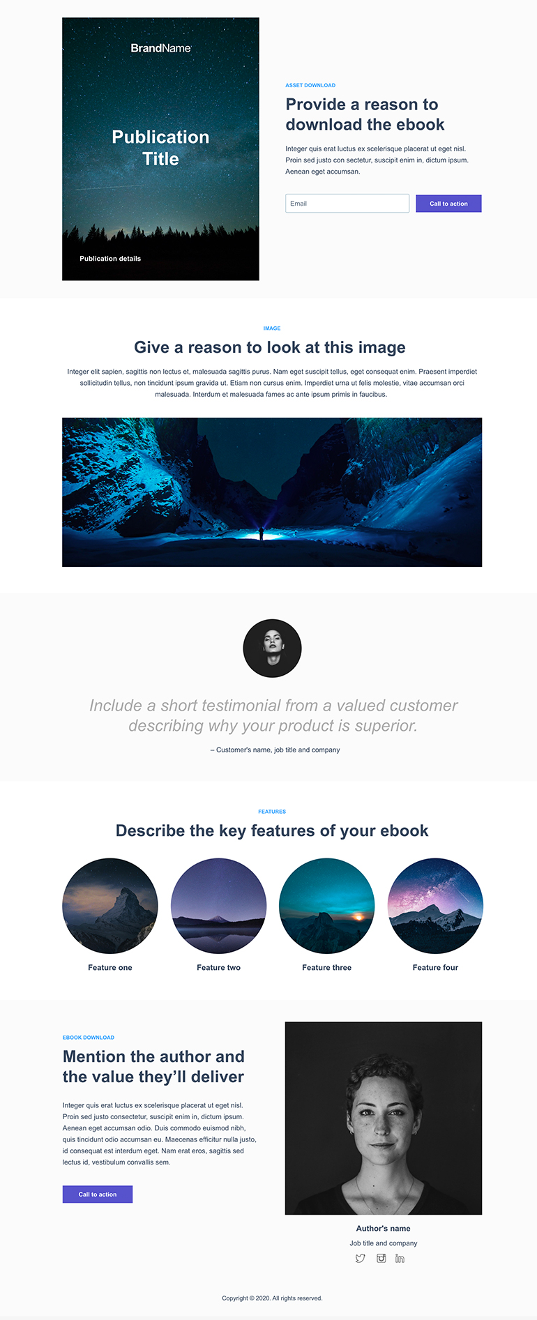 Asset Download Landing Page 4