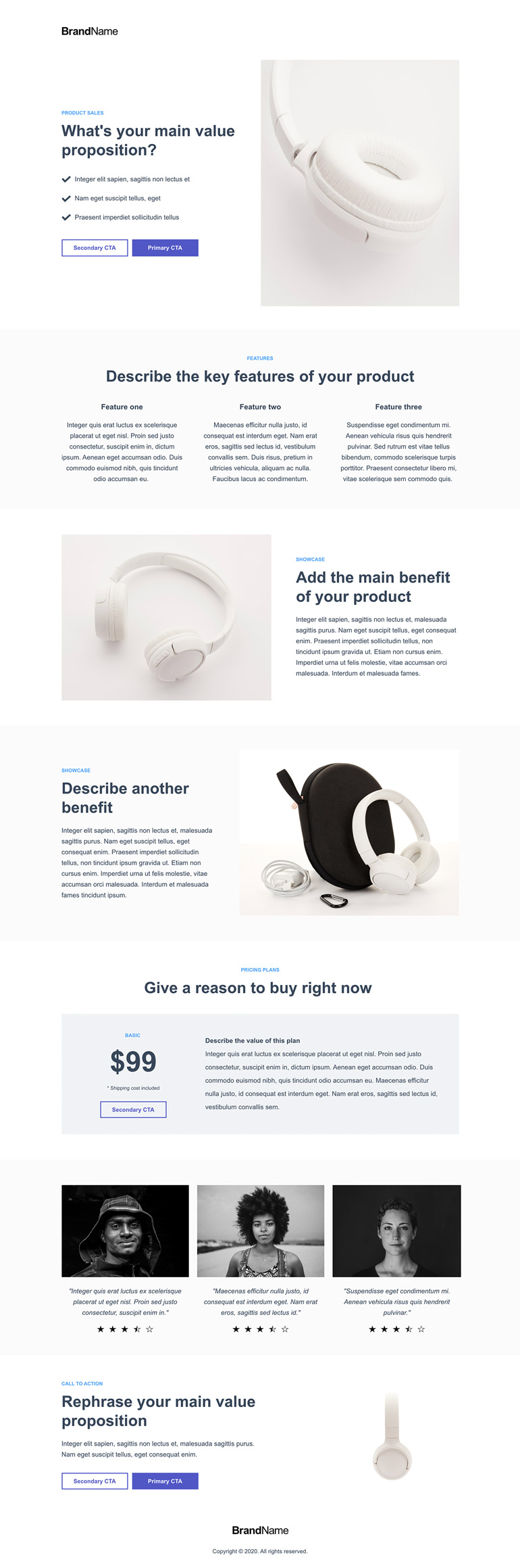 Product Sales Landing Page 6