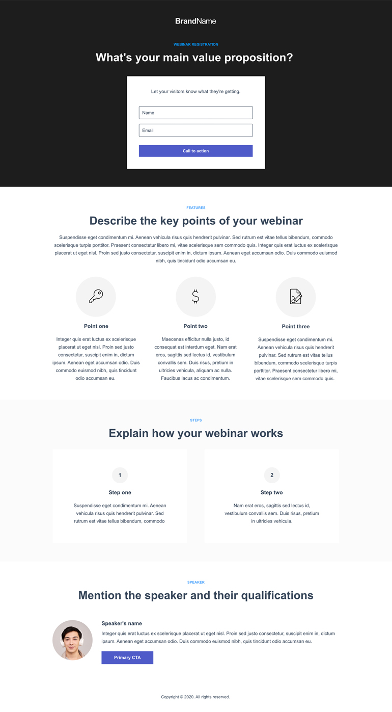 Webinar Registration Landing Page 3